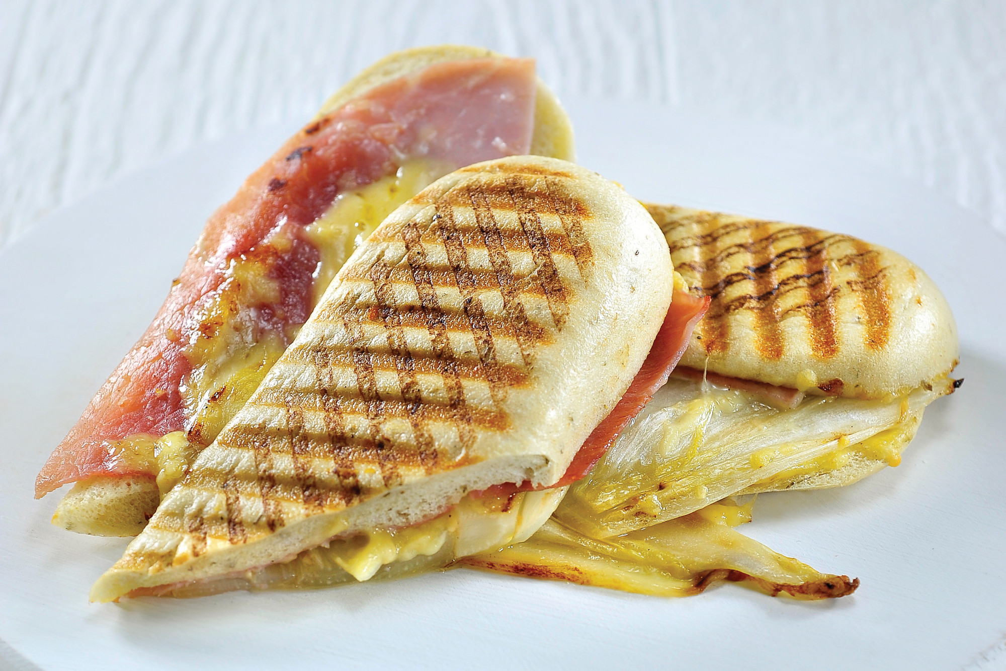 Panini met witloof en ham